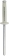 Rivet pétale spécial plaque d'immatriculation blanc 4x18mm - 25 pcs