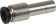 Raccord instantané métallique droit réduction 8-10mm - lot de 10 pcs