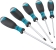 Tournevis plat et Phillips® à lame traversante - boîte de 5 pcs