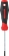 Tournevis plat lame droite 3,5x75mm