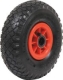 Roues gonflables