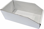 Boîte à bec en carton blanc 280x100x110mm - lot de 50 pcs