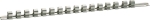 Rail métallique pour 16 douilles 1/2" - 430mm