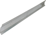 Barre de support mural métallique 580x42mm pour boîtes à bec