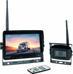 Caméra de recul HD 12/24V en kit - écran wifi 7" - caméra wifi