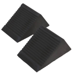 Cale caoutchouc pour véhicules 105x75x75mm - lot de 2 pcs Cale caoutchouc pour véhicules 105x75x75mm - lot de 2 pcs