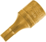 Douille tournevis 1/4" avec embout 28mm hexagonal 5mm