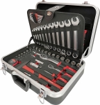Mallette de dépannage 105 outils 1/4"+1/2"
