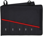 Trousse textile pour 6 pinces-clés