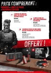 Pack induction : chargeur + lampe de poche + baladeuse + lampe frontale
