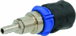 Raccord rapide de sécurité universel femelle pour flexible Ø 8mm - blister