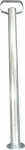 Béquille acier ronde de 48mm 200kg