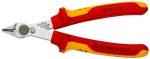 Pince coupante électronique super knips 125mm isolé 1000V