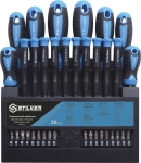 Tournevis et embouts - présentoir de 36 pcs Tournevis et embouts - présentoir de 36 pcs