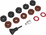Outils de nettoyage de moyeu - coffret de 14 pcs