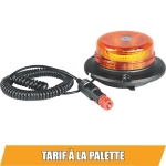 Gyrophare LED extra plat 12/24V double flash magnétique