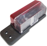 Feu de gabarit rouge/blanc sur languette - lot de 100 pcs