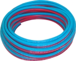 Tuyaux jumelés oxygène et acétylène 10x17mm - couronne de 25m Tuyaux jumelés oxygène et acétylène 10x17mm - couronne de 25m