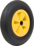 Roue increvable 385x85mm alésage 25mm moyeu 75mm 150kg