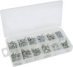 Vis auto-taraudeuses métal et vis bois M4 à M10 - coffret de 240 pcs Vis auto-taraudeuses métal et vis bois M4 à M10 - coffret de 240 pcs