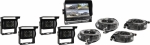 Kit caméra de recul écran couleur 7" multivision avec 4 caméras + 4 câbles Kit caméra de recul écran couleur 7" multivision avec 4 caméras + 4 câbles