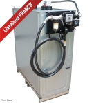 Cuve de stockage gasoil galvanisée 1500L double paroi avec station à gasoil 230V 70 l/min et pistolet automatique/compteur/filtre transparent Cuve de stockage gasoil galvanisée 1500L double paroi avec station à gasoil 230V 70 l/min et pistolet automatique/compteur/filtre transparent