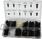 Clips de fixation en PVC - universel - coffret de 128 pcs