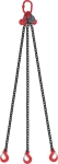 Elingue chaîne 3 brins ajustable 4,25T 2m grade 80 Elingue chaîne 3 brins ajustable 4,25T 2m grade 80