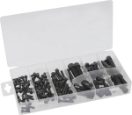 Vis BTR à tête ronde de M4 à M10 - coffret de 106 pcs