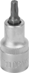 Douille tournevis 1/2" avec embout 55mm Torx® T30