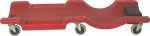 Chariot de visite 6 roues monobloc PVC 110kg