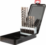 Coffret métal de 7 forets béton SDS+ booster 3 taillants