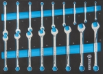 Module mousse 527x387mm clés mixtes - 17 pcs
