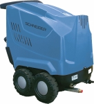 Nettoyeur HP eau chaude 230V 8 l/min 130 bar flexible 10m et total stop