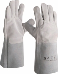 Gants de soudeur cuir manchette 150mm T10 - carte