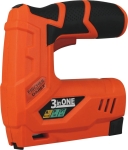 Agrafeuse cloueuse électrique sur batterie li-ion - blister Agrafeuse cloueuse électrique sur batterie li-ion - blister