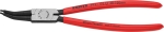 Pince coudée à 45° 225mm pour circlips intérieur 40/100mm