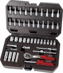 Coffret de douilles 1/4" - 48 pcs