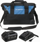 Pack 20V 1 batterie Li-ion 5Ah/chargeur 3A - sac de transport