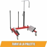Porte roues de tracteur hydraulique mobile 1,5T