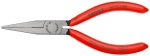 Pince à becs longs avec becs plats - 140mm - Gainage PVC - Très robuste