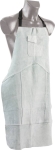 Tablier de soudeur en croûte de cuir gris 650x1100mm Tablier de soudeur en croûte de cuir gris 650x1100mm