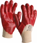 Gants enduits PVC 3/4 dos T10 - carte