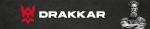 Bandeau magnétique Drakkar pour gondole 985x170mm