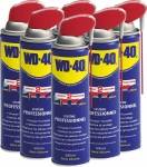 Dégrippant multifonctions avec tête 2 jets - lot de 6 aérosols 500ml