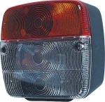 Feu avant carré 2 fonctions - blister