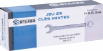 Clés mixtes de 6 à 28/30/32mm full polish - trousse de 25 pcs Clés mixtes de 6 à 28/30/32mm full polish - trousse de 25 pcs