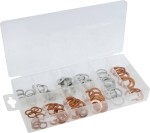 Rondelle cuivre et aluminium de M10 à M18 - coffret de 100 pcs