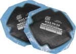 Emplâtre pour pneus PN 04 2 plis 120mm - blister de 2 pcs