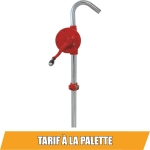 Pompe à huile rotative avec bec verseur canne acier 1m